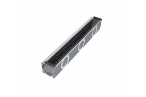 Plyšinio difuzoriaus akustinė dėžė, tinka 1 ir 2 plyšių plyšiniams difuzoriams (DN 160) ilgis 1000 mm GTG1601000